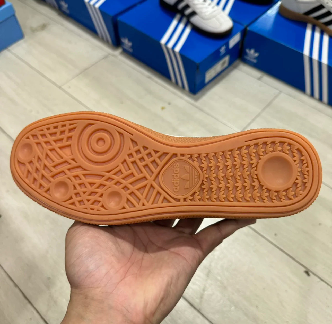 Spezial Brown and White
