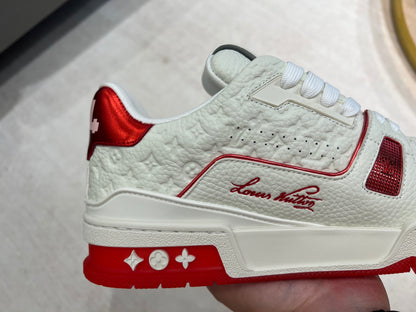 Trainer White and Red