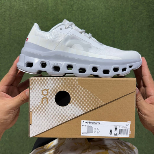 Cloudmonster White/Glacier