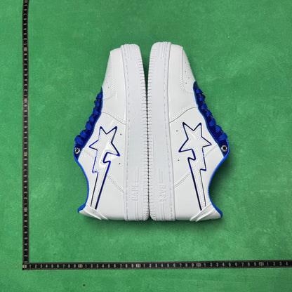 Bape STA Low White and Blue