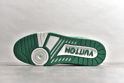 Trainer White and Green