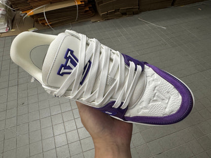 Trainer White and Purple