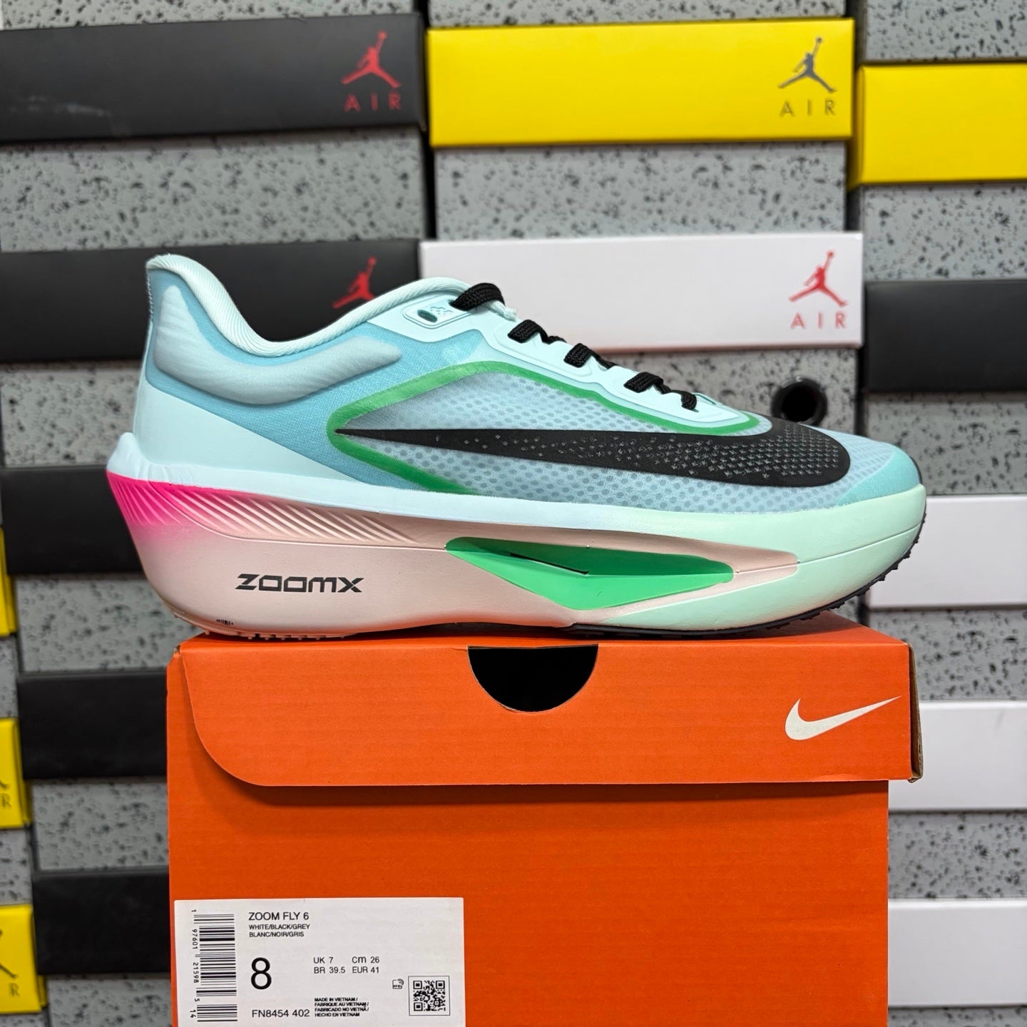 Zoom Fly 6 Blue Green