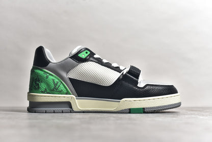 Trainer Gray and Green