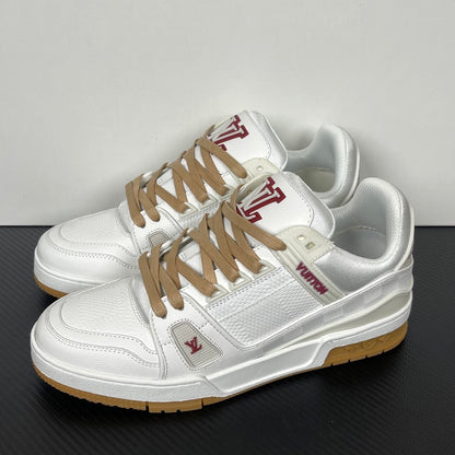 Trainer White and Bordeaux