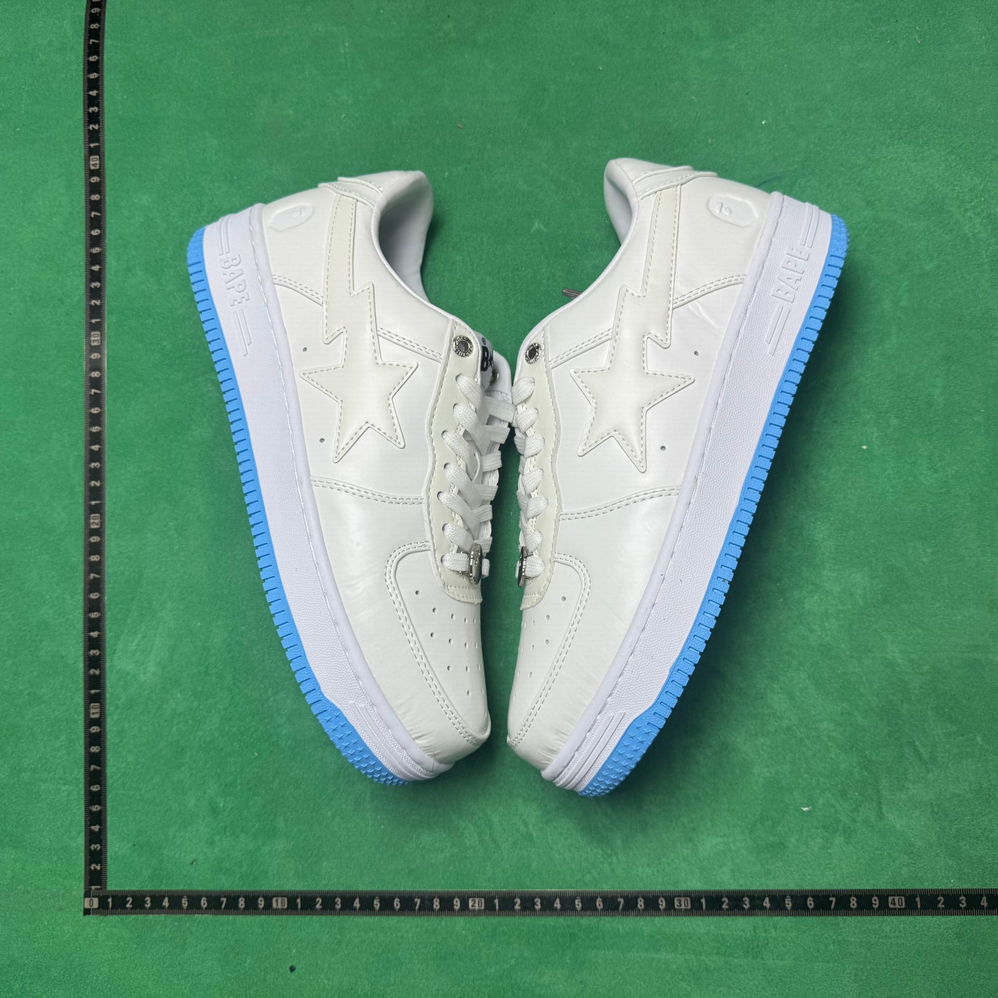 Bape STA Low White