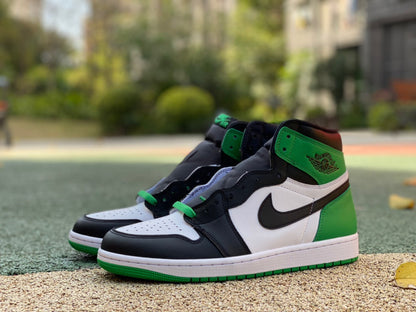 AJ1 High Lucky Green