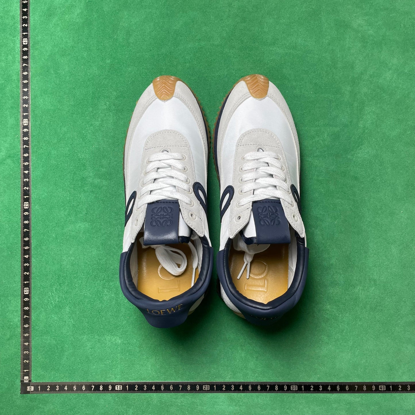 Flow Runner White and Blue Navy