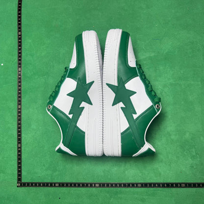 Bape STA Low Green and White