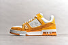 Trainer White and Orange