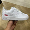 AF1 x SUP White