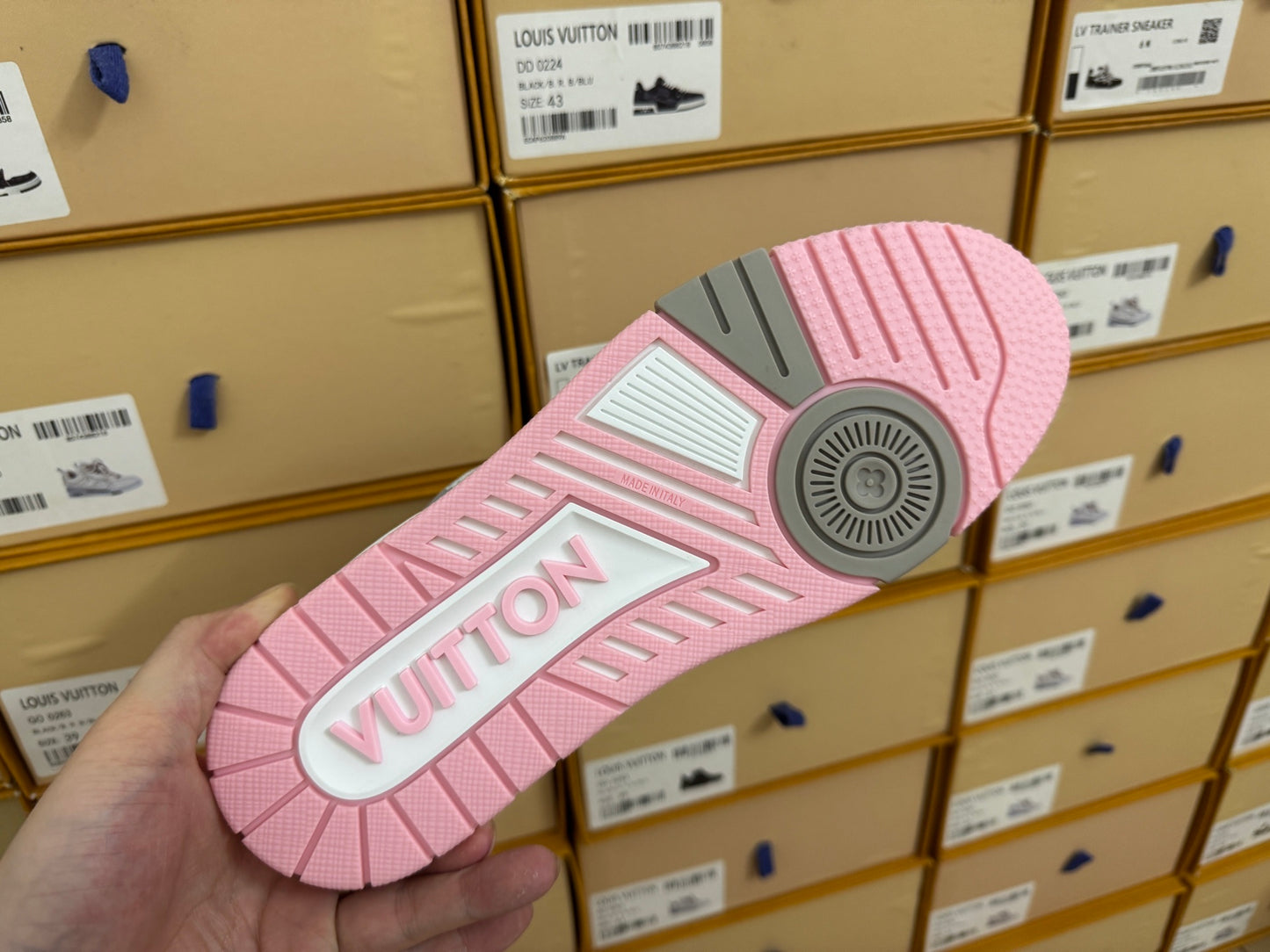 Trainer Pink and White