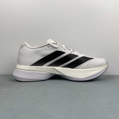 Adizero Boston 13 White Black