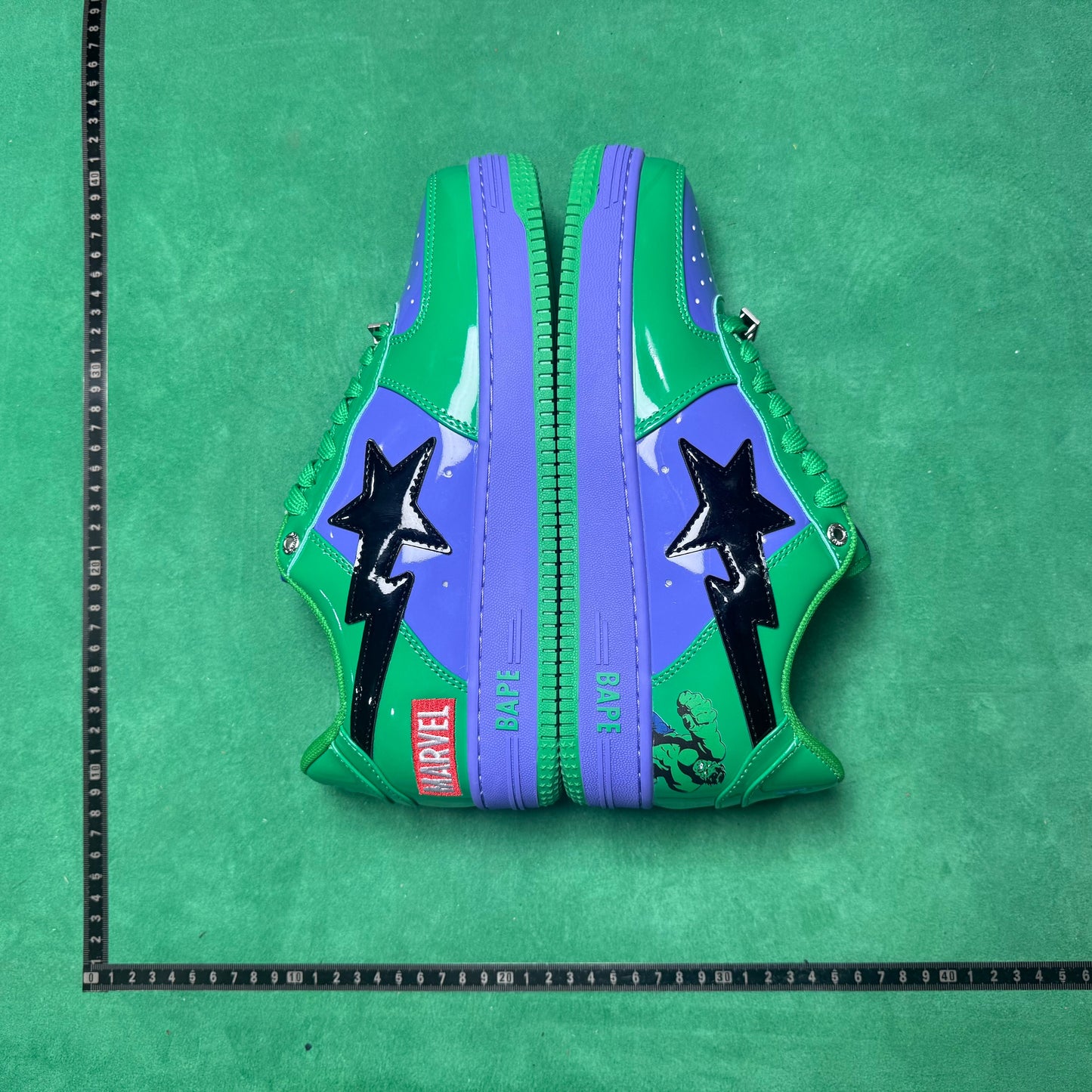 Bape STA Low Hulk