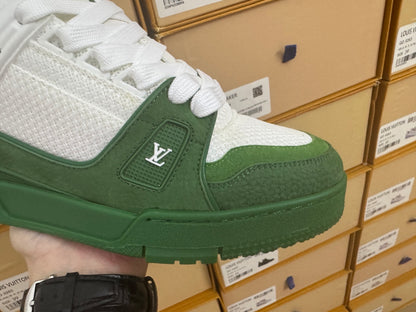 Trainer Green and White