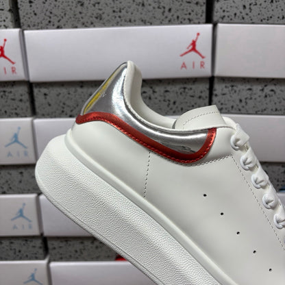 Alexander McQueen Silver & Red