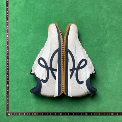 Flow Runner White and Blue Navy