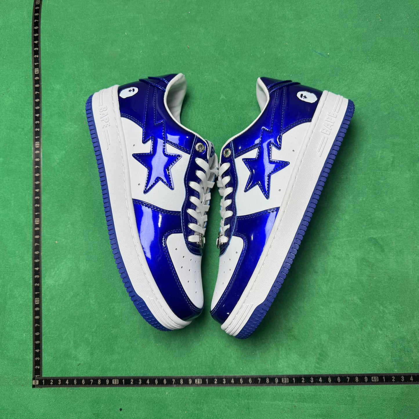 Bape STA Low Blue and White