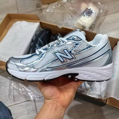 740 Silver and Blue