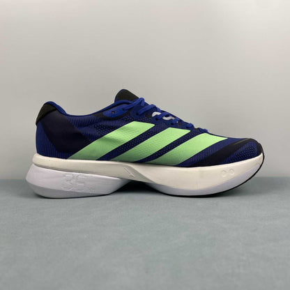 Adizero Boston 13 Green Deep Blue