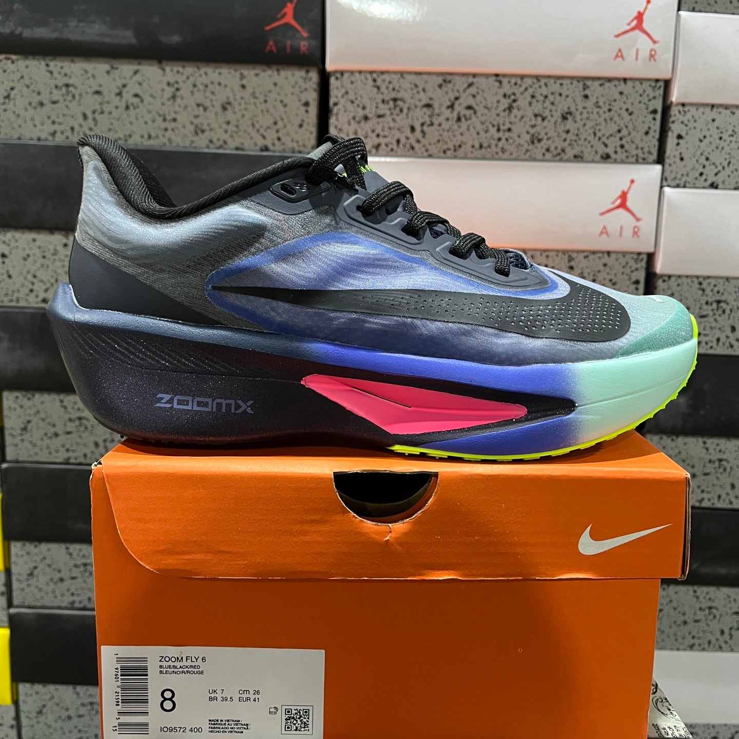 Zoom Fly 6 Blue/Black/Red
