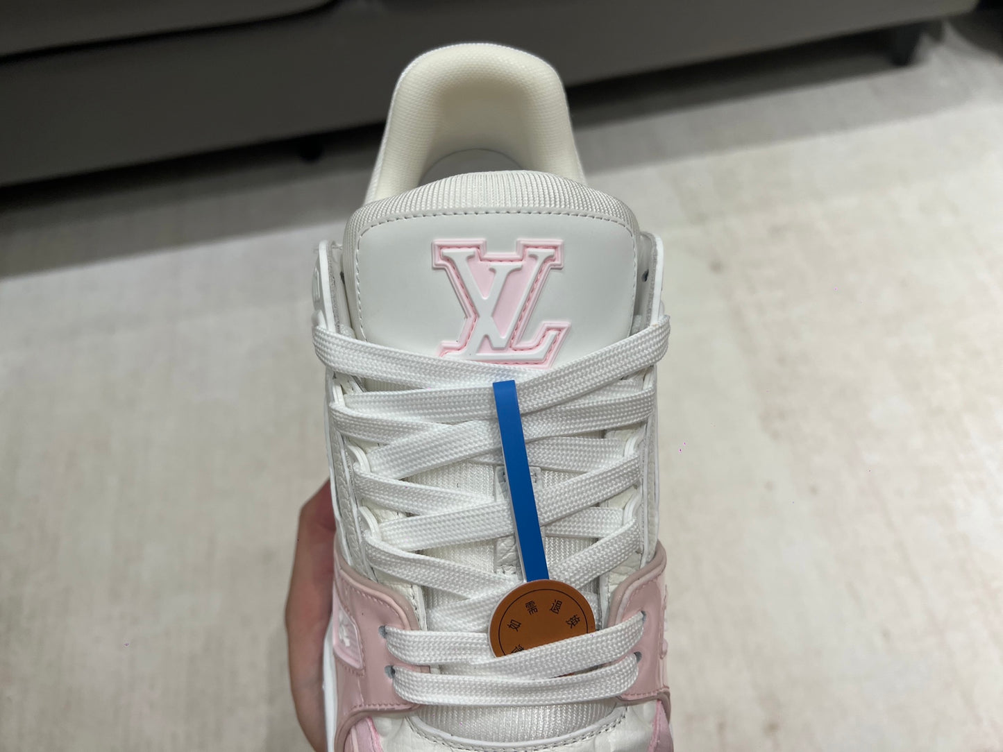 Trainer White and Pink