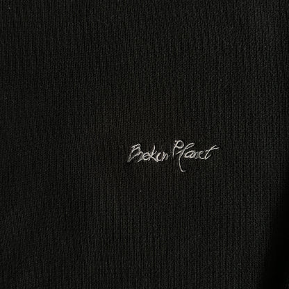 knit sweater-bone black