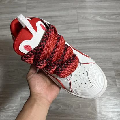 Curb White and Red