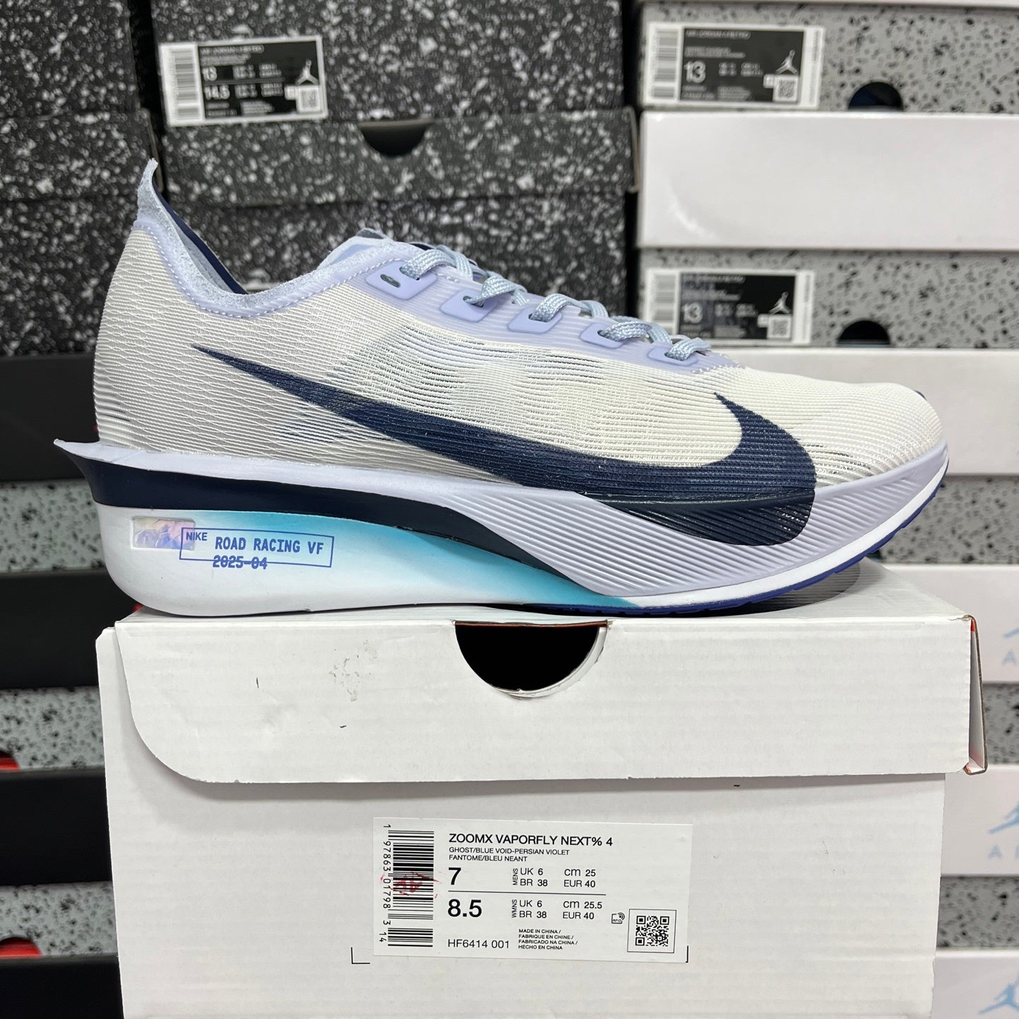 ZoomX Vaporfly Next% 4 Ghost Blue