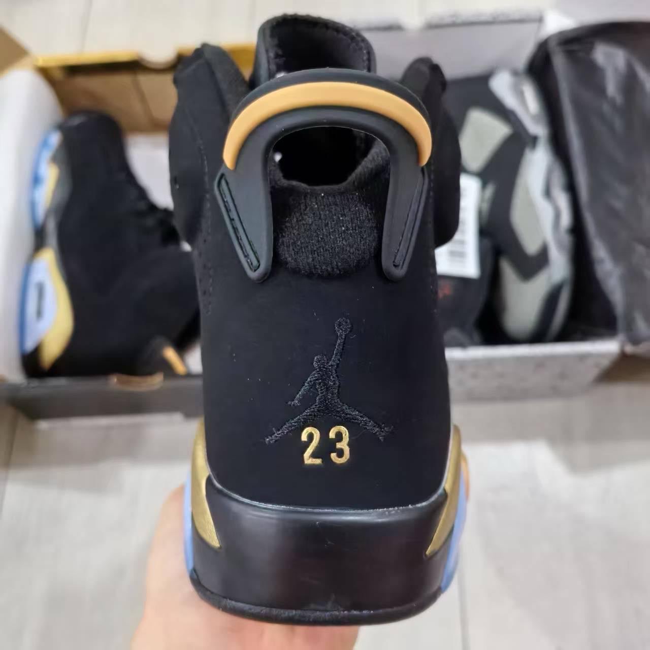 AJ6 Black and Gold