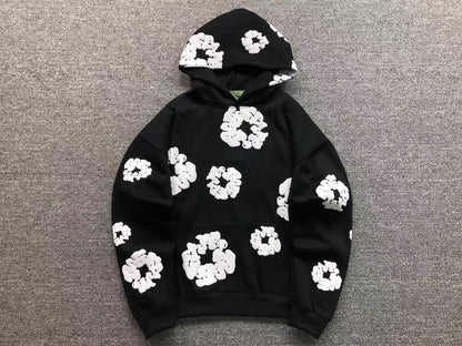 DT Flowers Black and White
