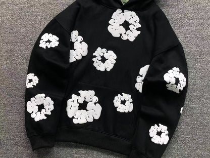 DT Flowers Black and White