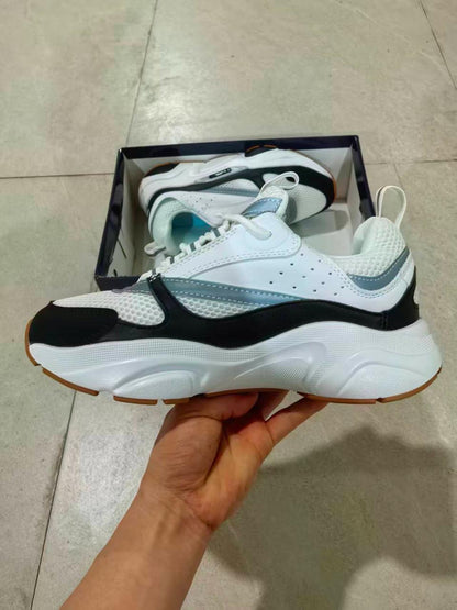 B22 White Blue and Black