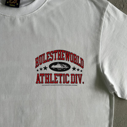 rules the world athletic white