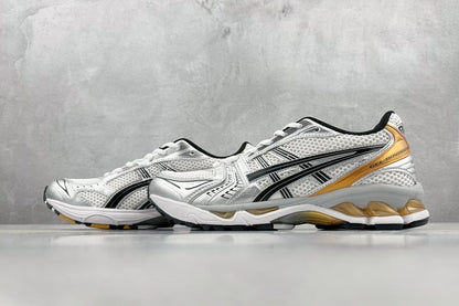 Kayano 14 White Black Gold