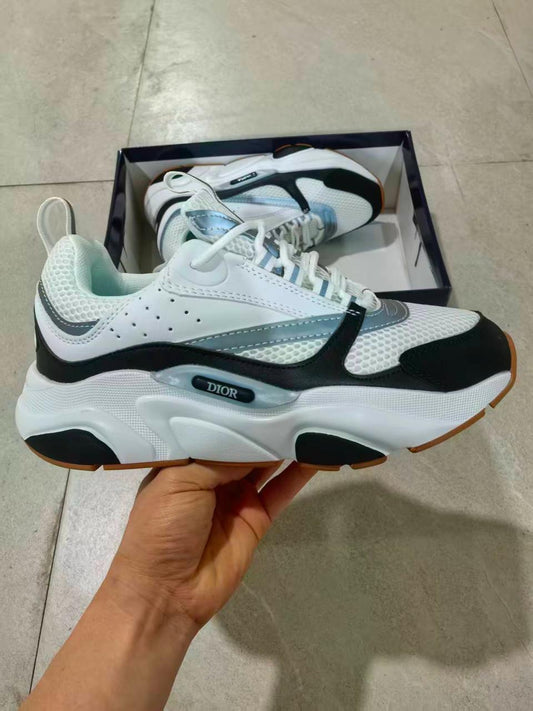 B22 White Blue and Black