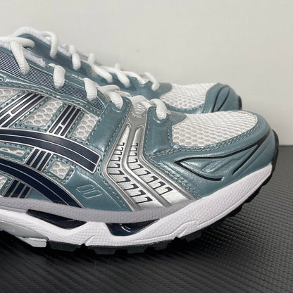 Kayano 14 White / Teal / Navy