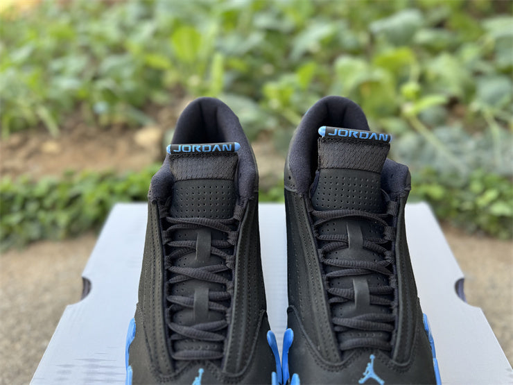 AJ14 Retro Black and Blue