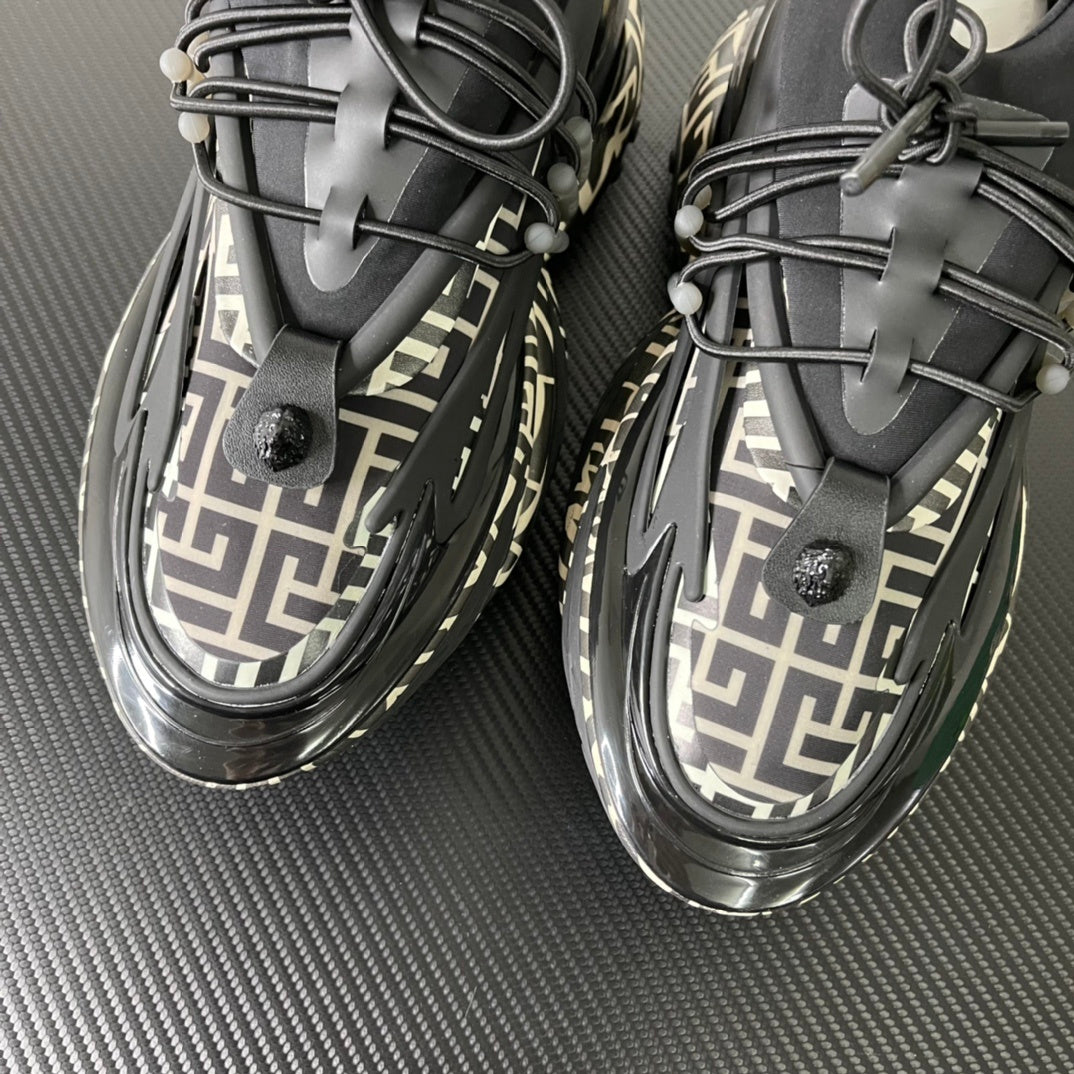 Balmain Unicorn Black Monogram