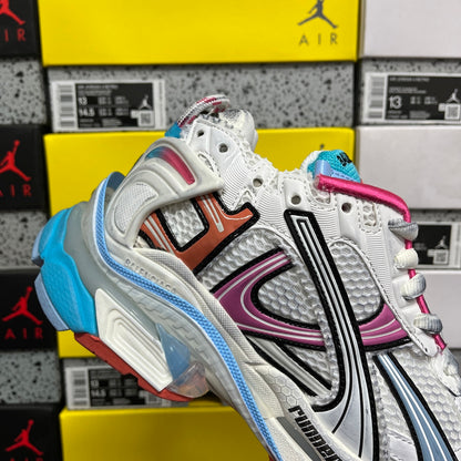 BLG Runner White/Grey/Blue/Orange/Pink