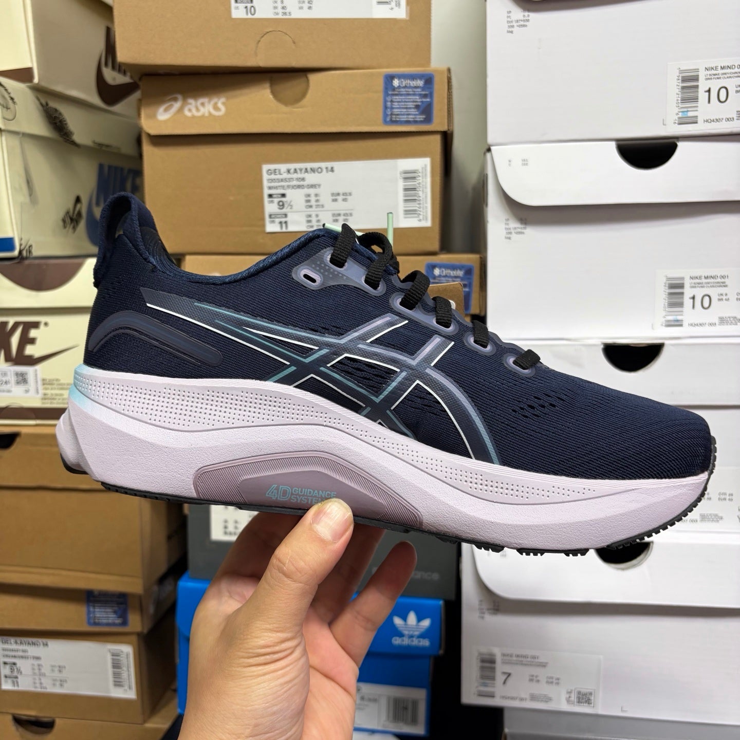 GEL-KAYANO 32 Black/Blue/Jade