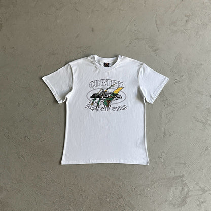 Narnia rip tee-White