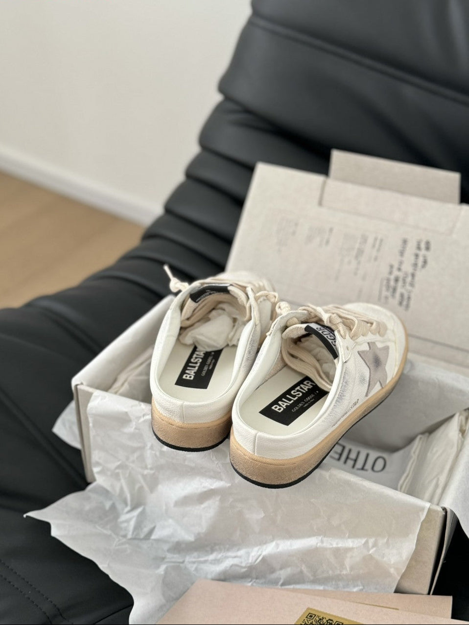 GDGS Super-Star Sabot Grey Star Gum Sole