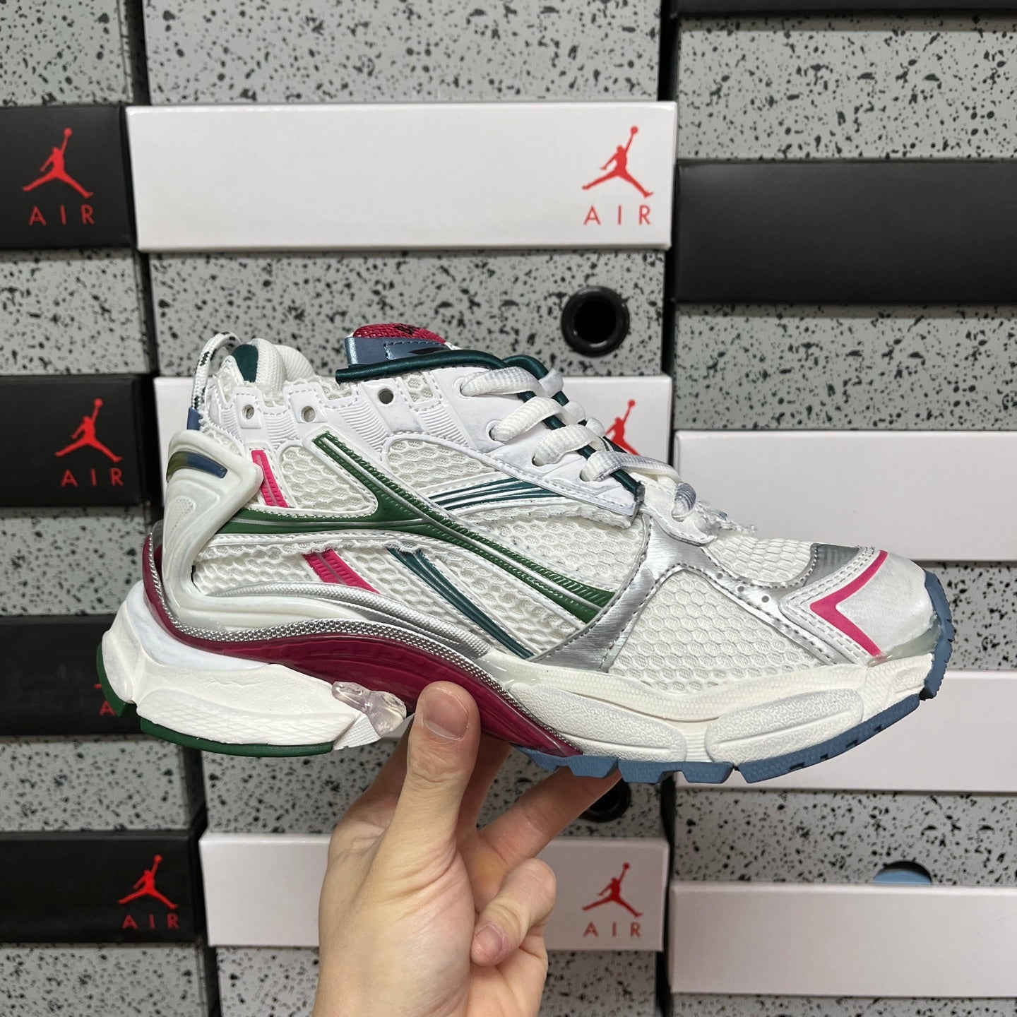 BLG Runner White Multicolor