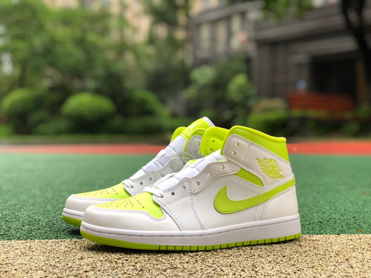 AJ1 MID White Lime