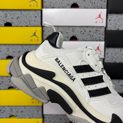 BLG Triple S x Adidas White/Black