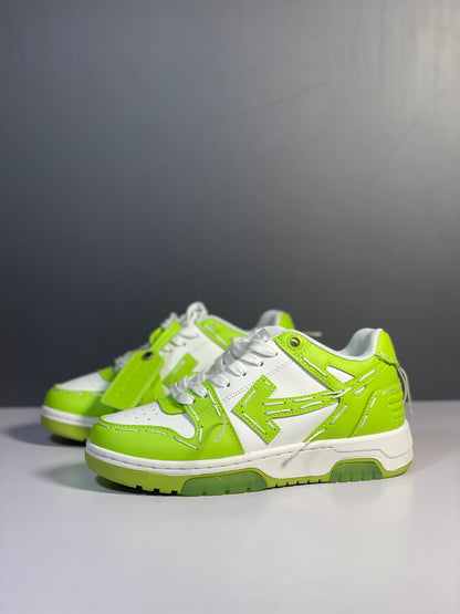 Out Of Office Green line White
