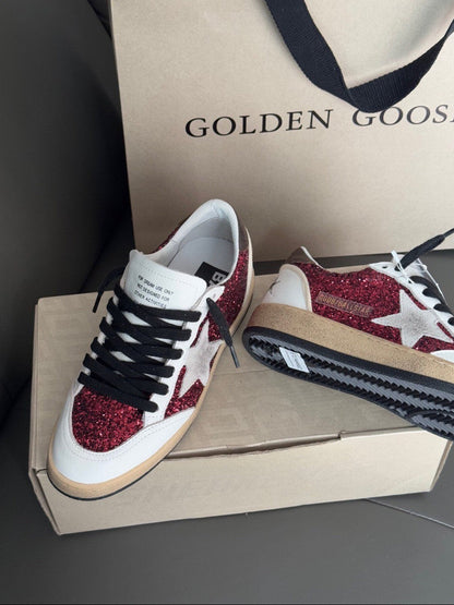 GDGS Ballstar Wine Shine White Black Laces