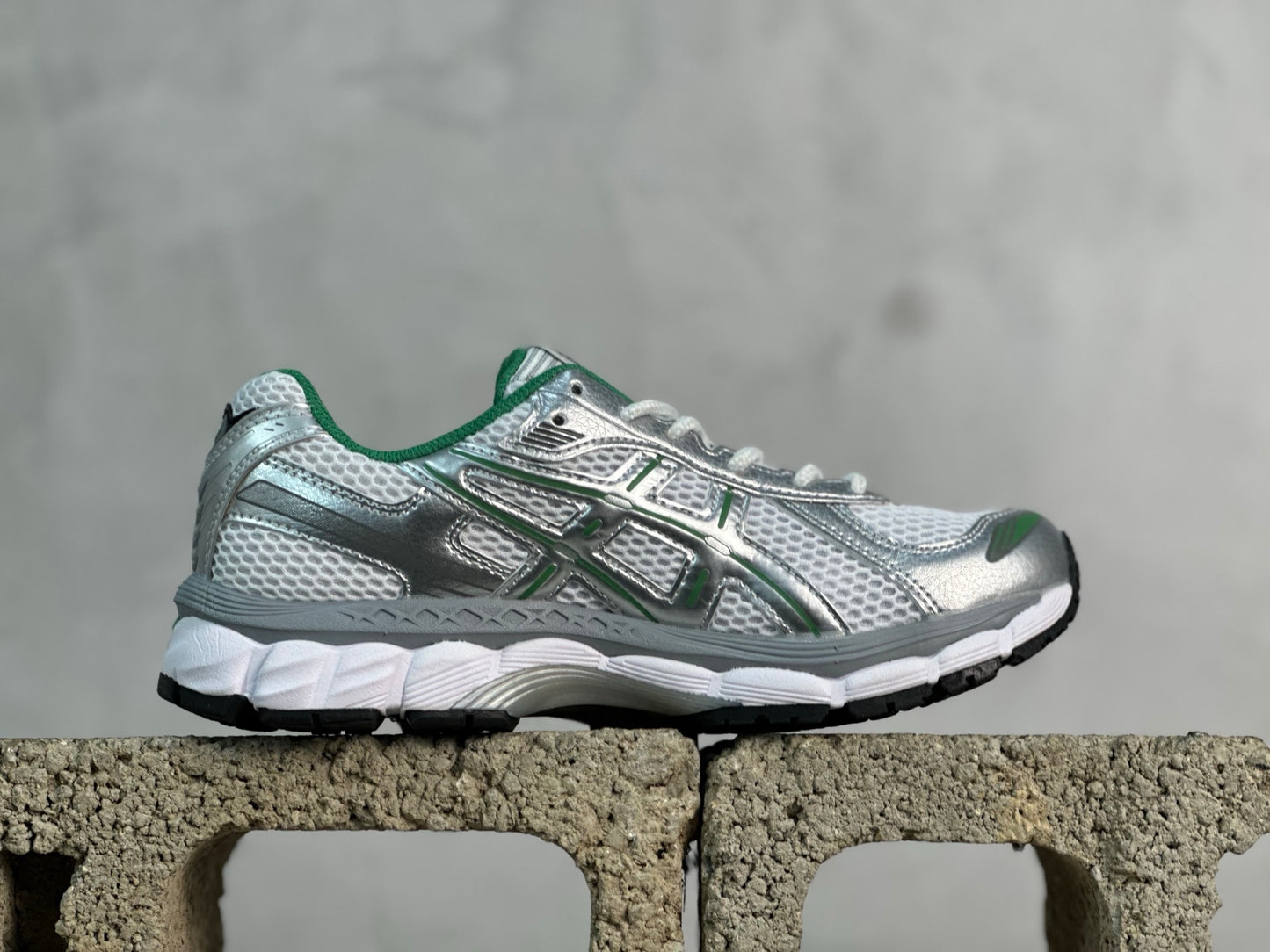 GEL-Kayano 12.1 Silver/Green