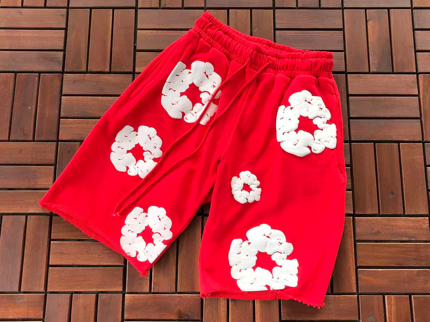 Denim T Calções